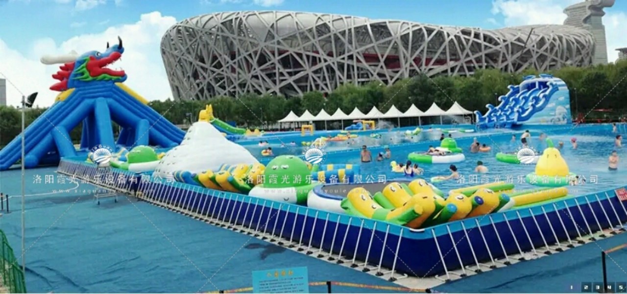 苏仙大型支架泳池